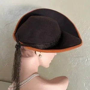 Accessories | Astounding 194s Brown Felt Wide Brim Fedora 
